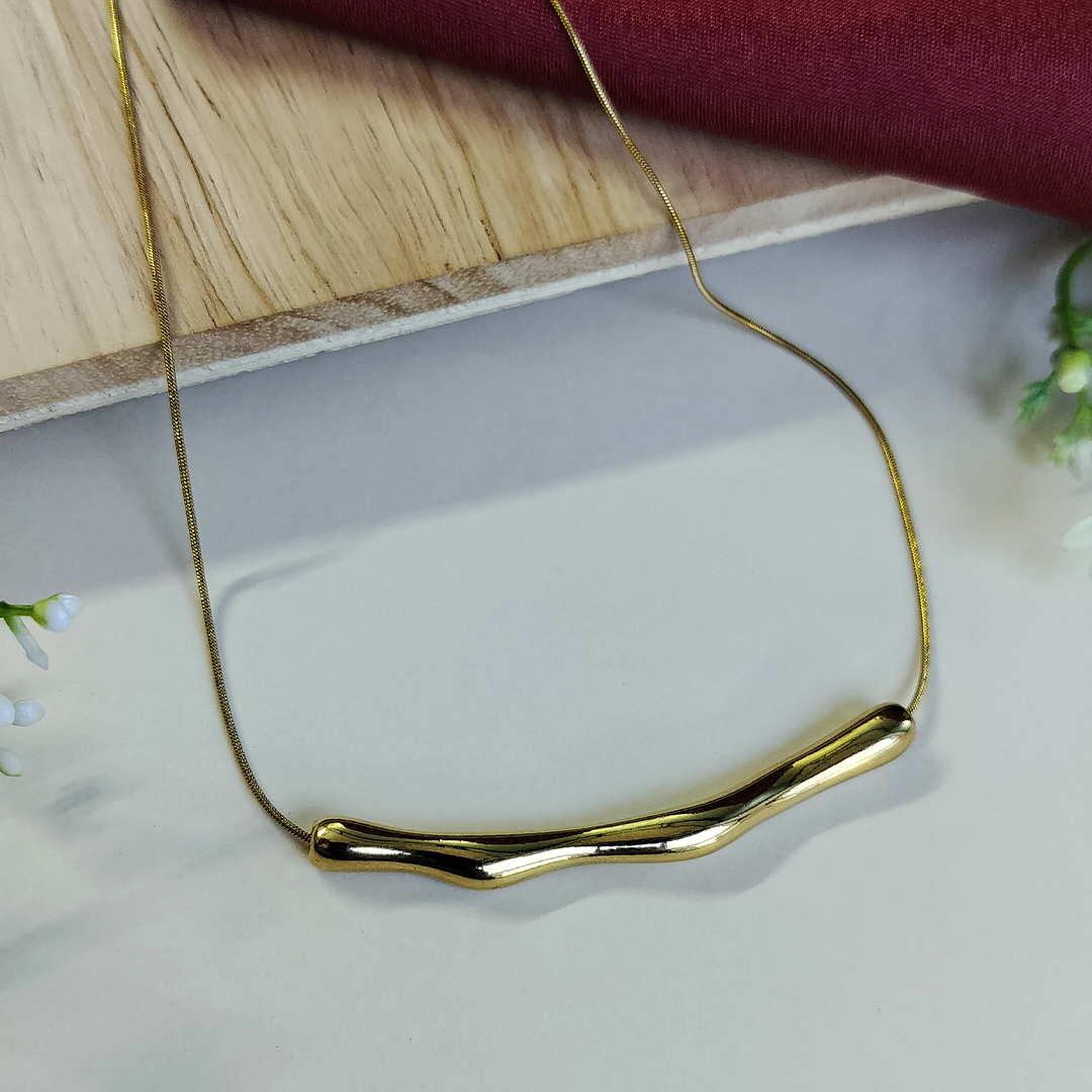 18K Gold Plated Serenity Flow Pendant (Anti Tarnish)