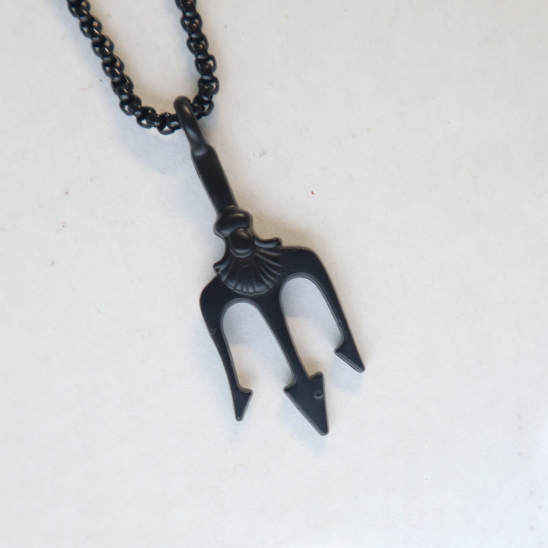 Poseidon Trident Pendant For Men