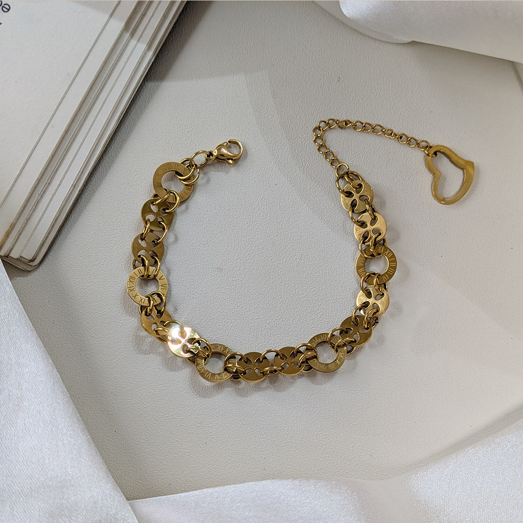 Elegant Cosmic Interlink Designer Bracelet For Girls & Women (Anti-Tarnish)