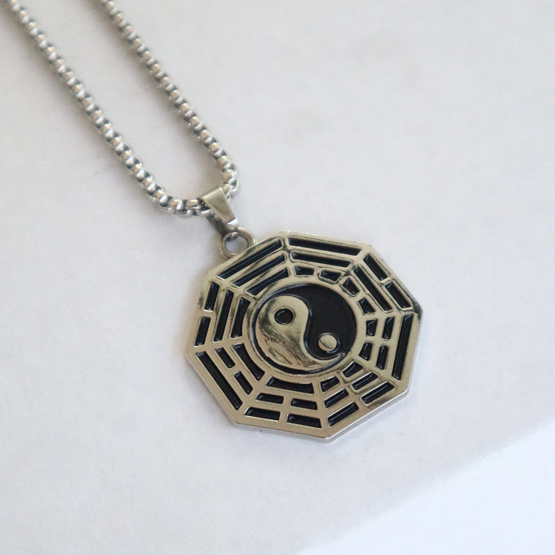 Zen Harmony Octagon Pendant for Men