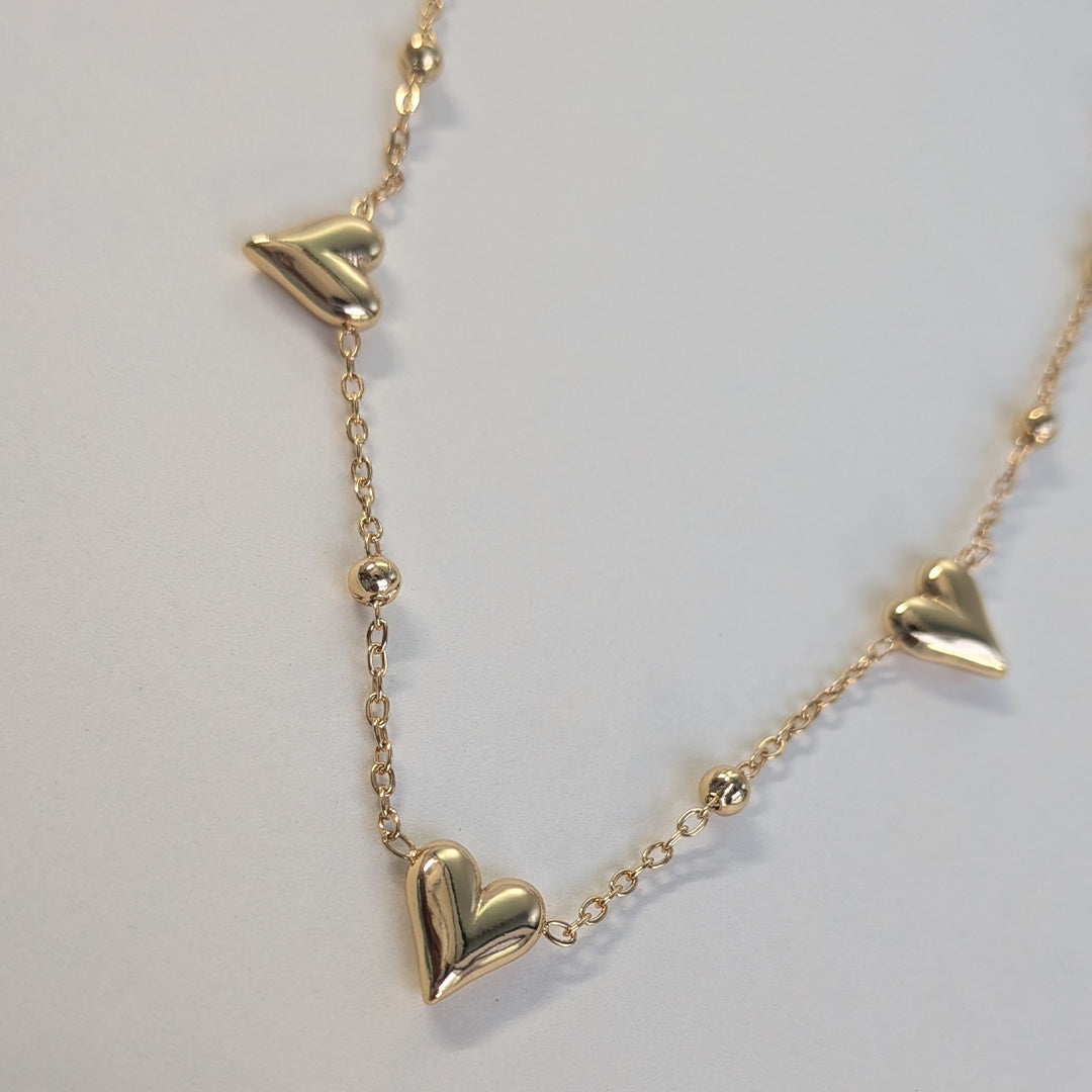 18K Gold Plated Eternal Heart Pendant for Women (Anti Tarnish)