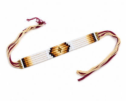 Handwoven Bohemian Beaded Rakhi for Brother