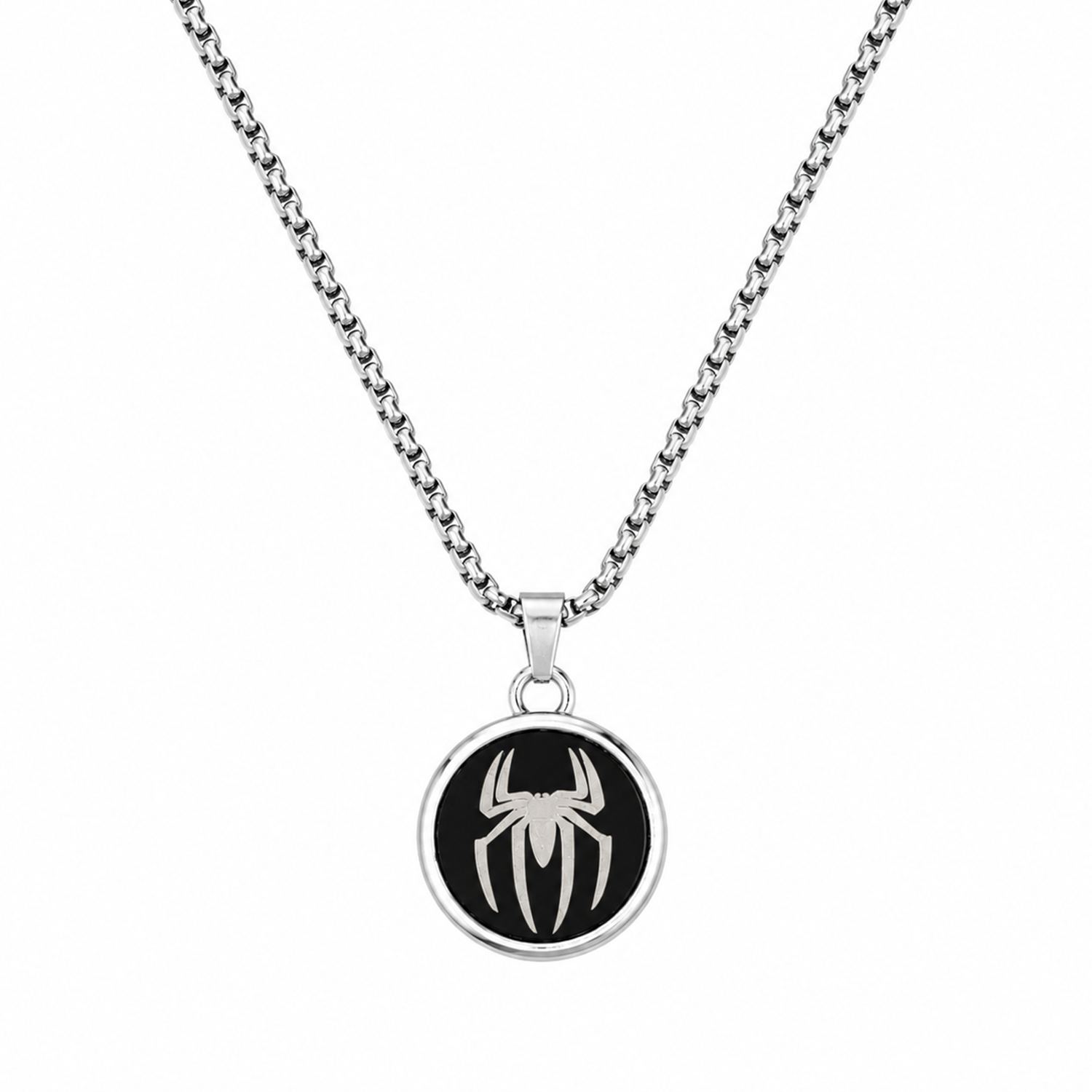 Spider Pendant Necklace for Men & Boys
