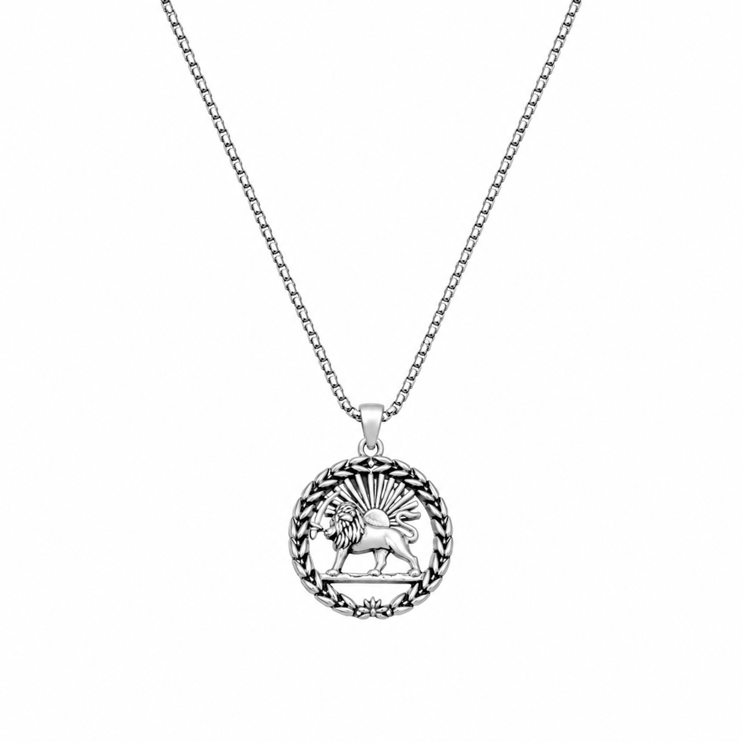 Lion Pendant Necklace for Men & Boys