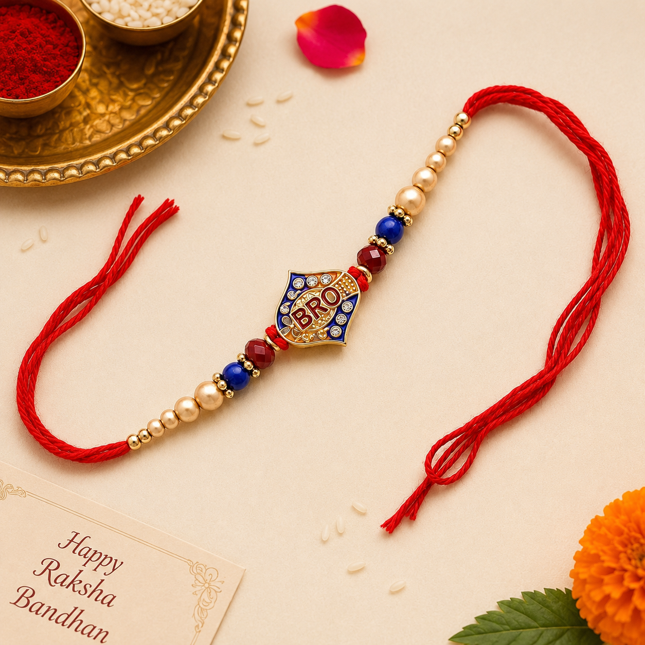 Elegant BRO Raksha Bandhan Rakhi