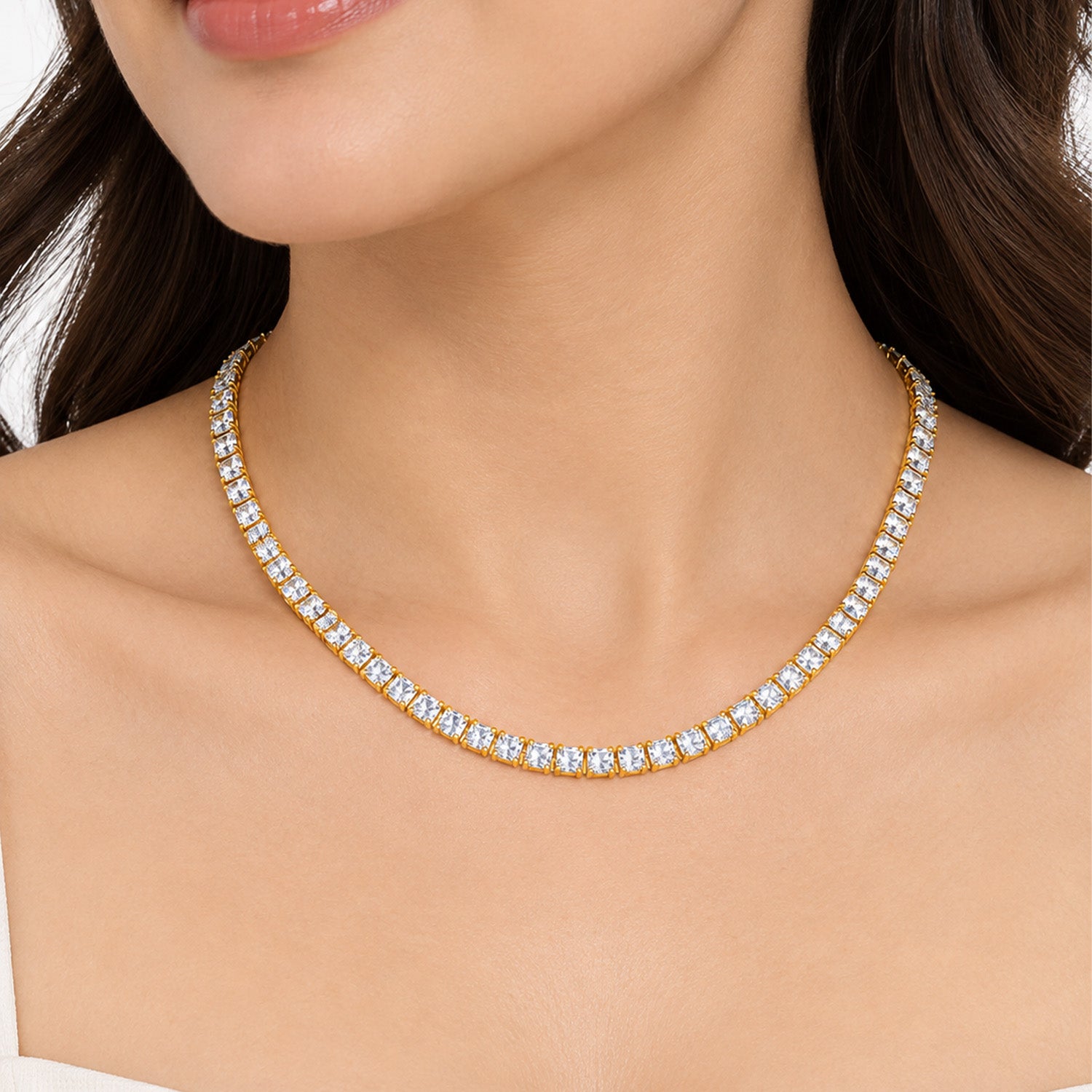 3 x 3 Chocki Ad Mala Alloy Chain for Girls & Women's