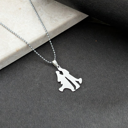Couple Love Pendant Necklace for Men & Women