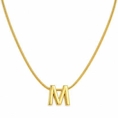 Trendy Shiny Alphabet Pendant for Girls & Women