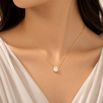 Angel Drop Central Stone Pendant for Girls & Women's