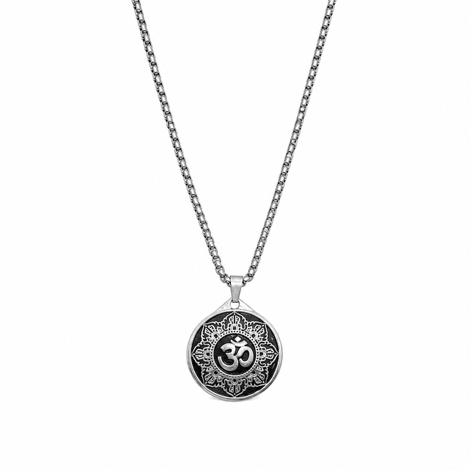 Om Symbol Pendant Necklace for Men & Boys
