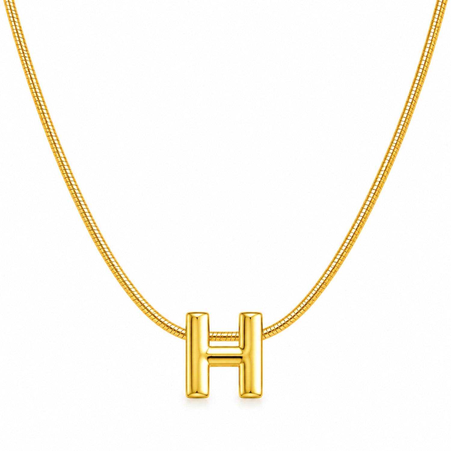 Trendy Shiny Alphabet Pendant for Girls & Women