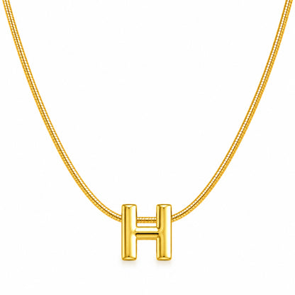 Trendy Shiny Alphabet Pendant for Girls & Women