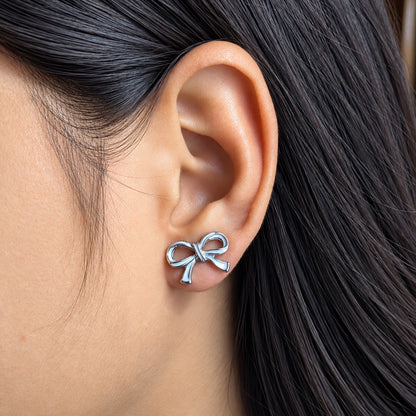 Pretty Bow Stud Earrings for Girls & Women's