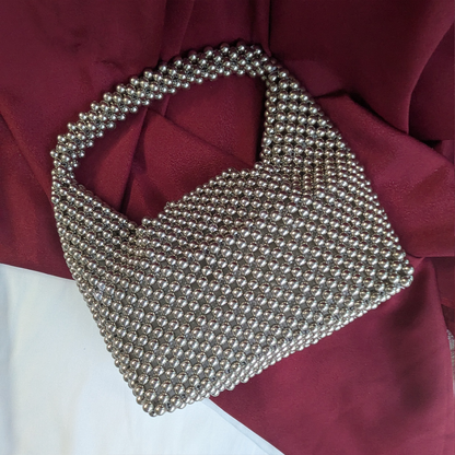 Exquisite Pearl-Embellished Luxury Handbag for Women