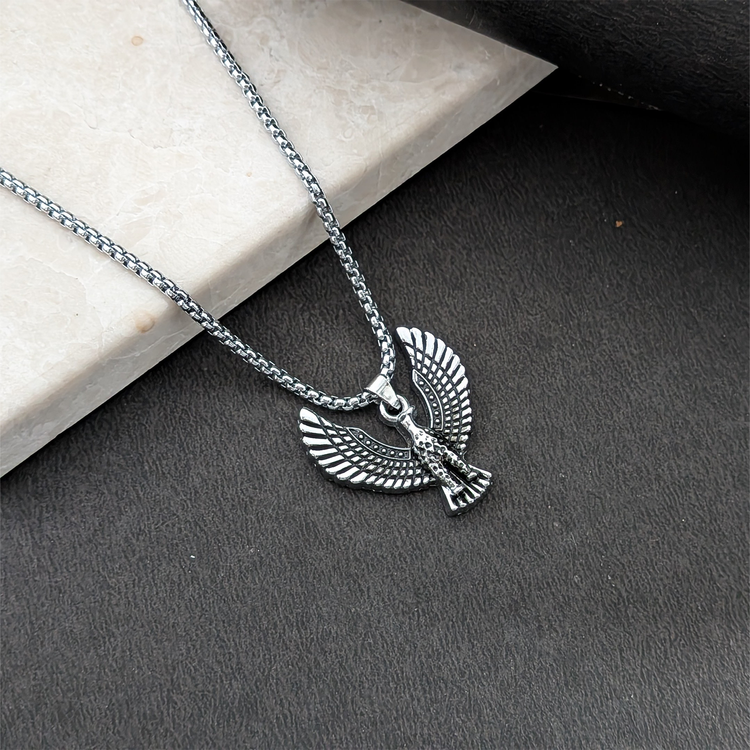 Eagle Pendant Necklace for Men & Boys