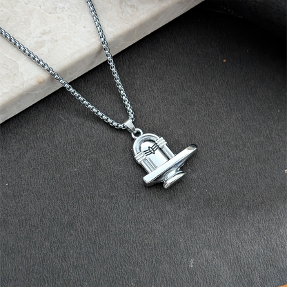 Spiritual Religious Shivaling Pendant for Men & Boys