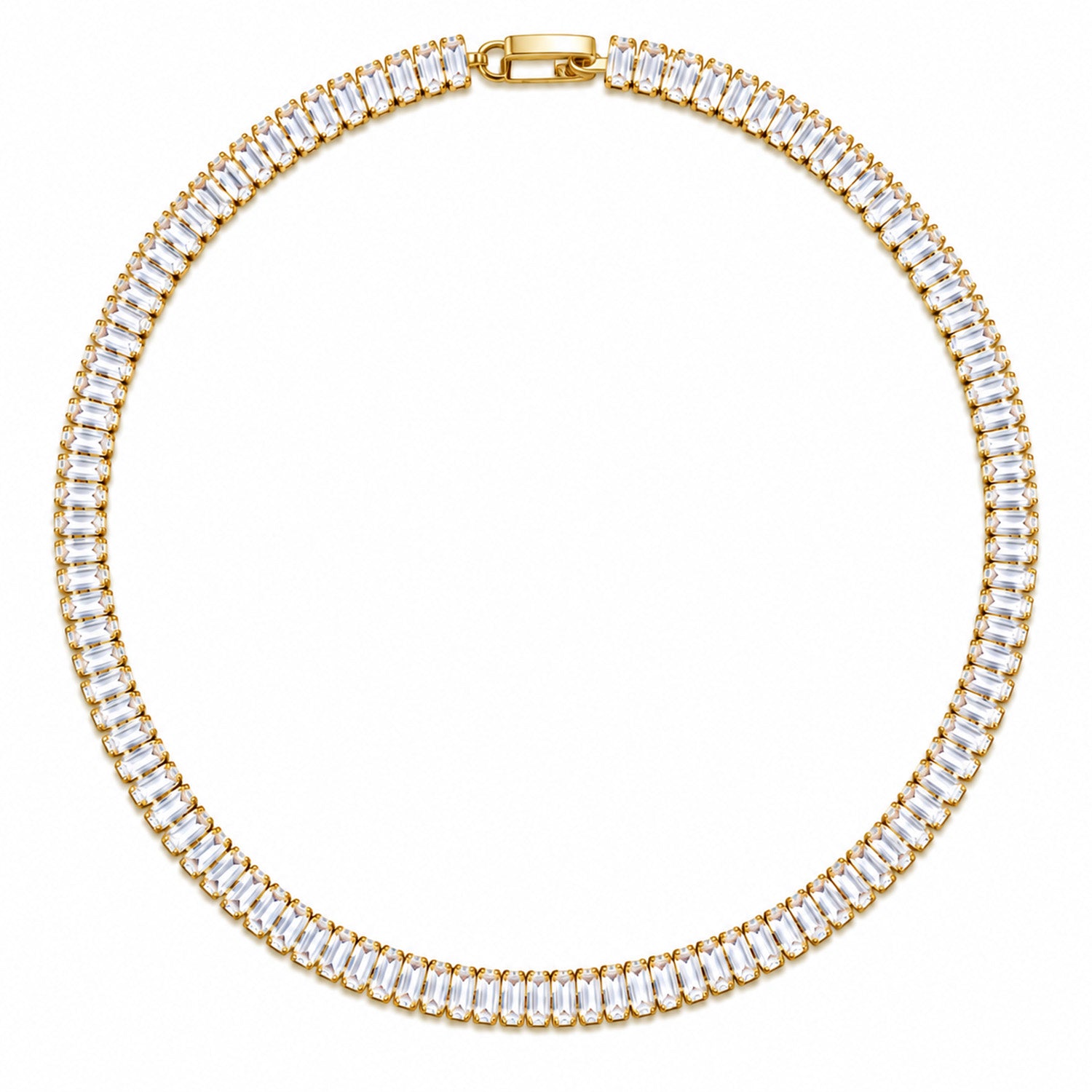 CZ Strand 2.5 x 5 Alloy Ad Mala Chain for Girls & Women's