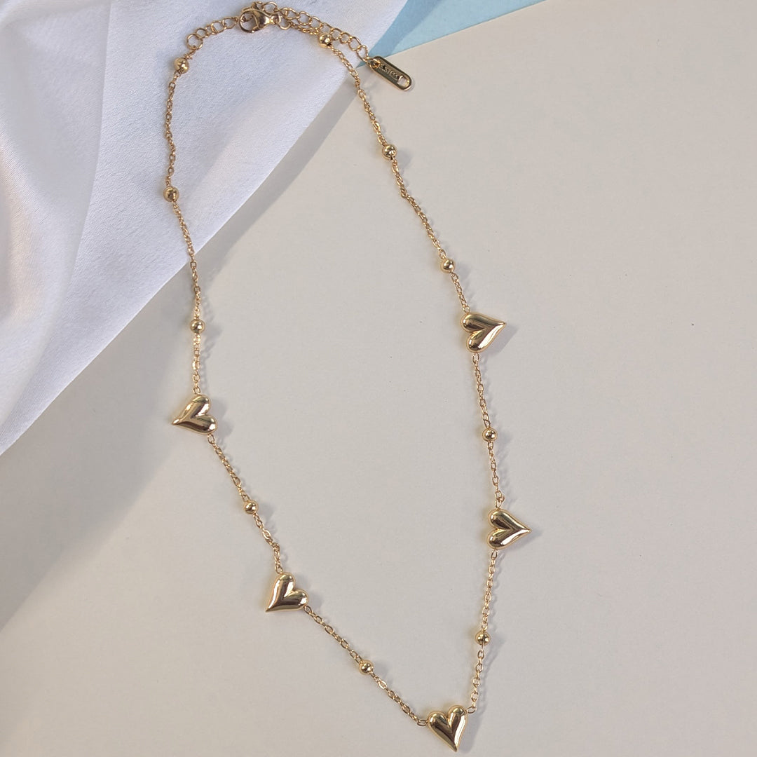 18K Gold Plated Eternal Heart Pendant for Women (Anti Tarnish)