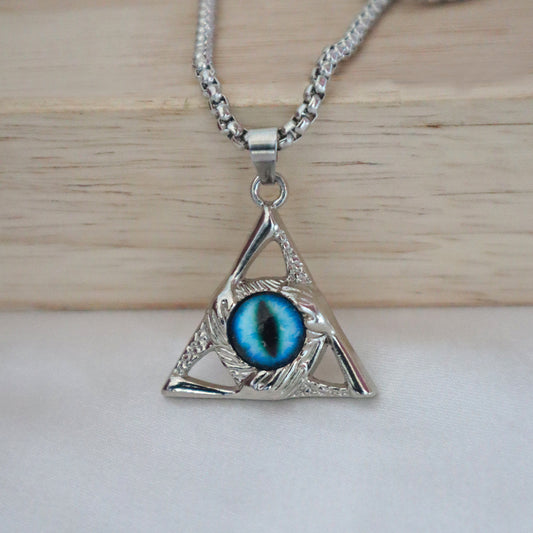 All-Seeing Evil Eye Pendant For Men