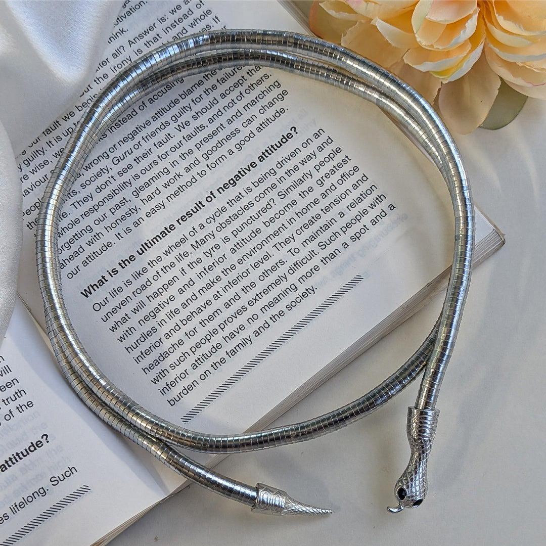 Snake Design Flexible Choker Necklace For Girls & Women