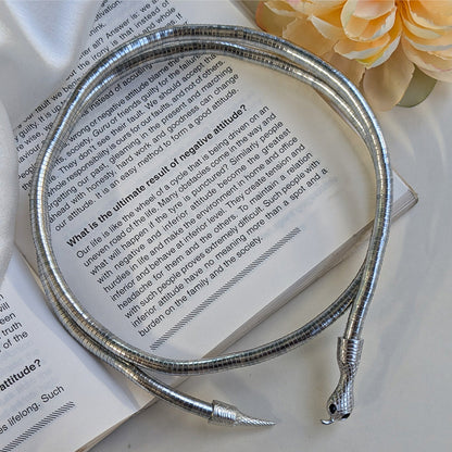 Snake Design Flexible Choker Necklace For Girls & Women
