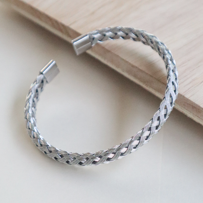 Elegant Interwoven Men's Bracelet