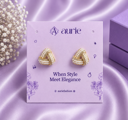 Pearl Stud Korean Earrings for Women