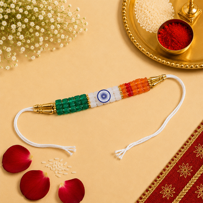 Indian Flag Rakhi for Brother