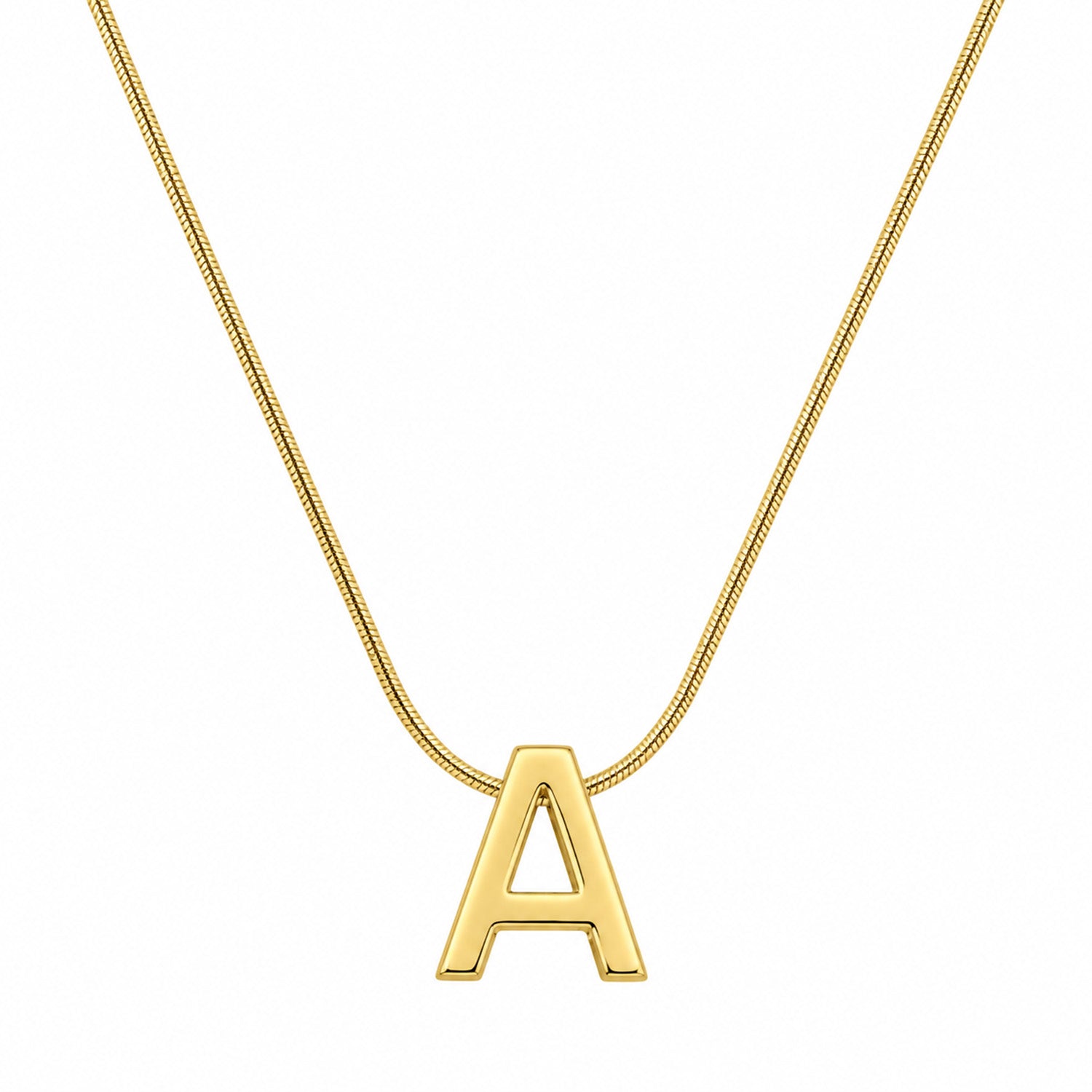Trendy Shiny Alphabet Pendant for Girls & Women