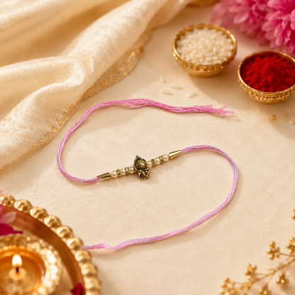 Elegant Ganpati Rakhi for Brother