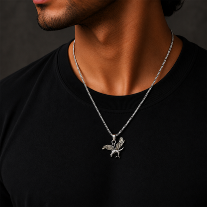 Eagle Pendant Necklace for Men & Boys