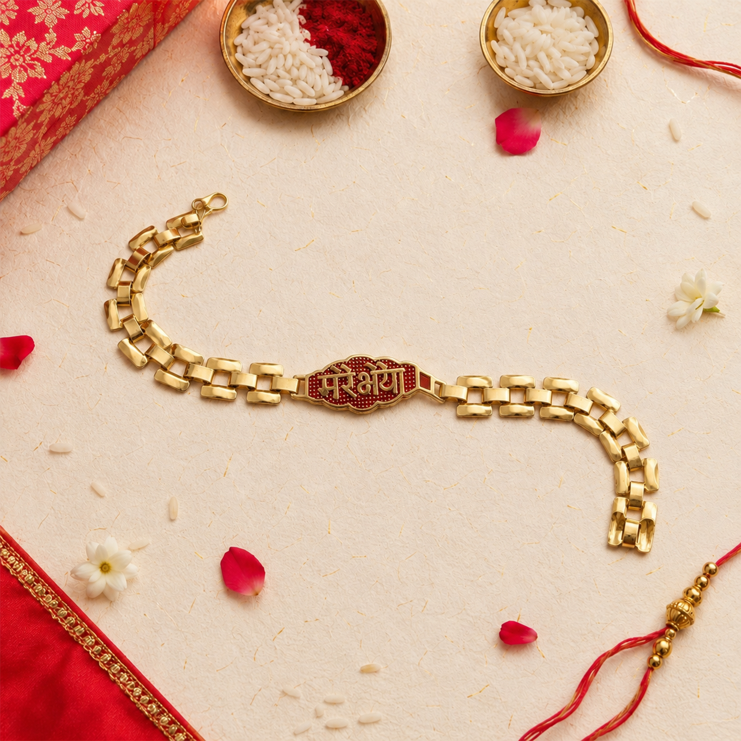 Mere Bhaiya Chain Rakhi Gift for Brother