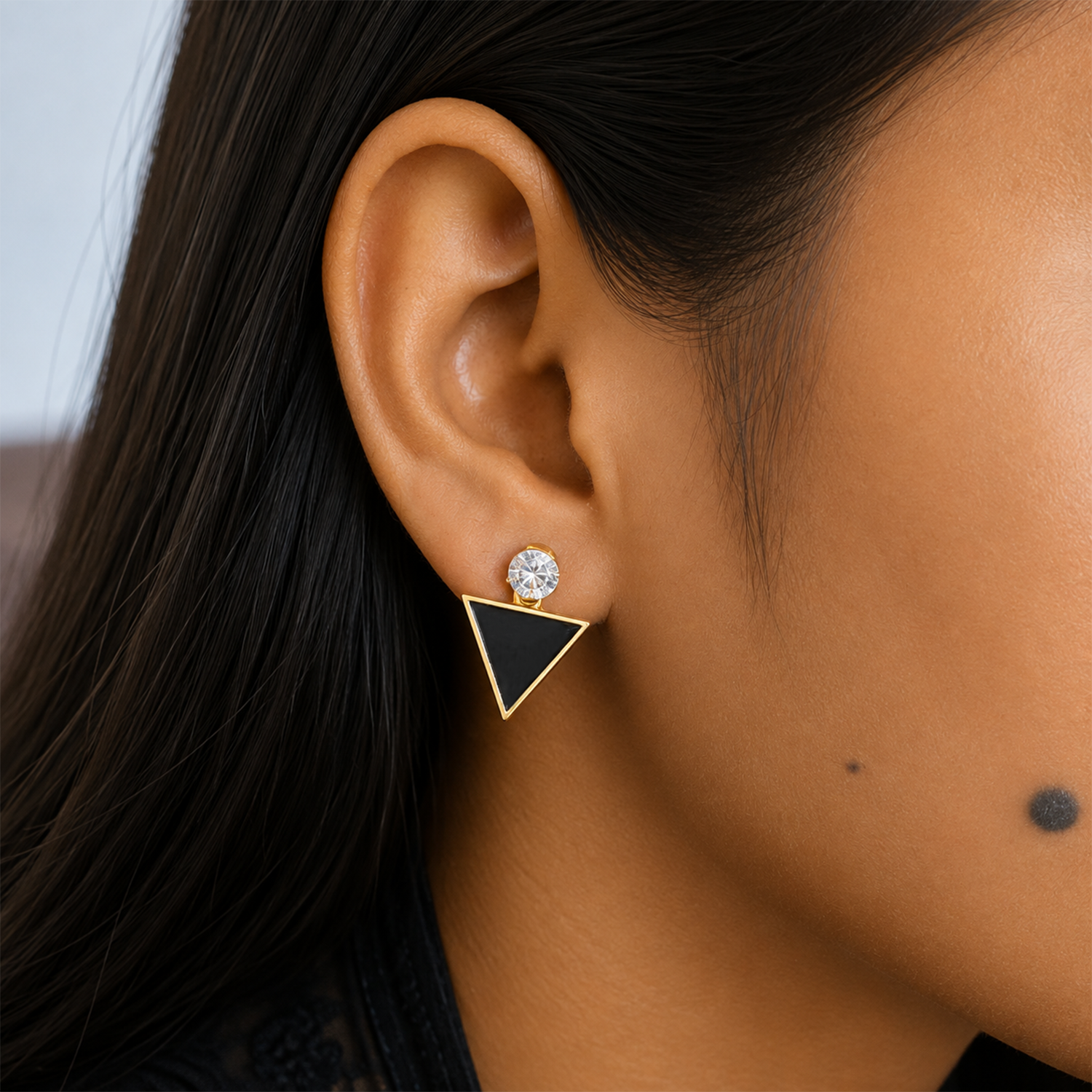 Bow Pearl Drop Korean Earrings for Women