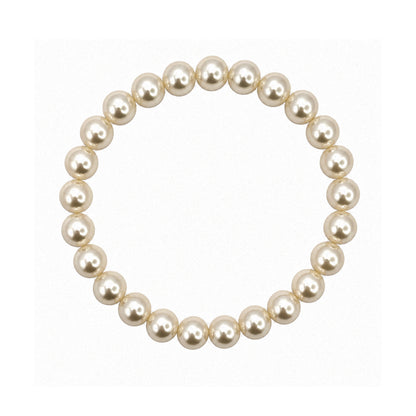Shell Pearl Beaded Bracelet for Girls & Women