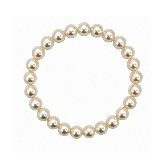 Shell Pearl Beaded Bracelet for Girls & Women