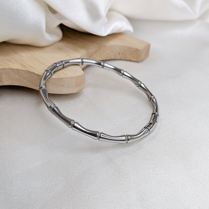 18K Gold Plated Bamboo Briz Bracelet (Anti Tarnish)