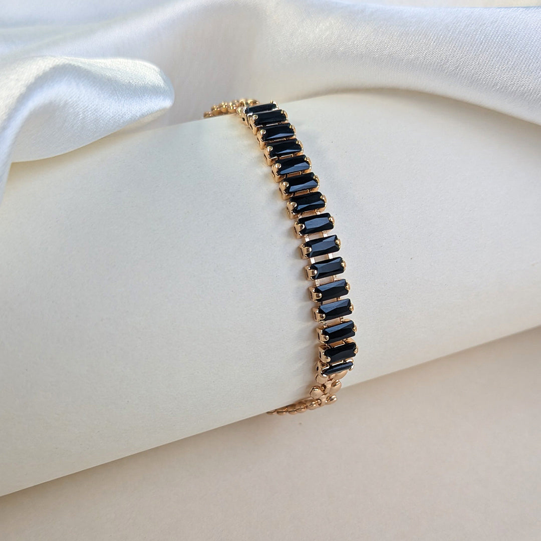 Urban Edge Classic Stainless Steel Tennis Bracelet