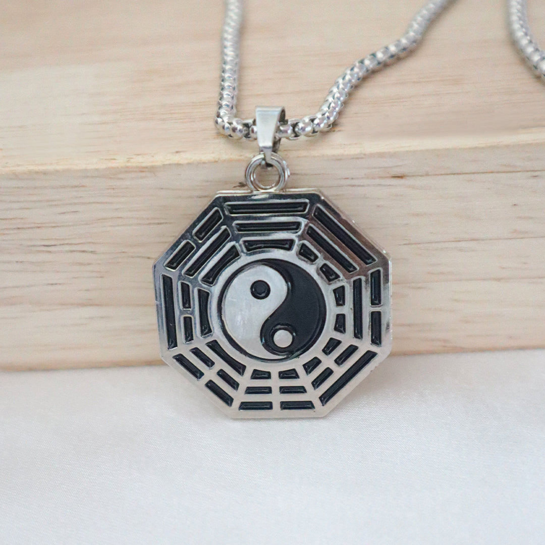 Zen Harmony Octagon Pendant for Men