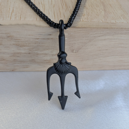 Poseidon Trident Pendant For Men