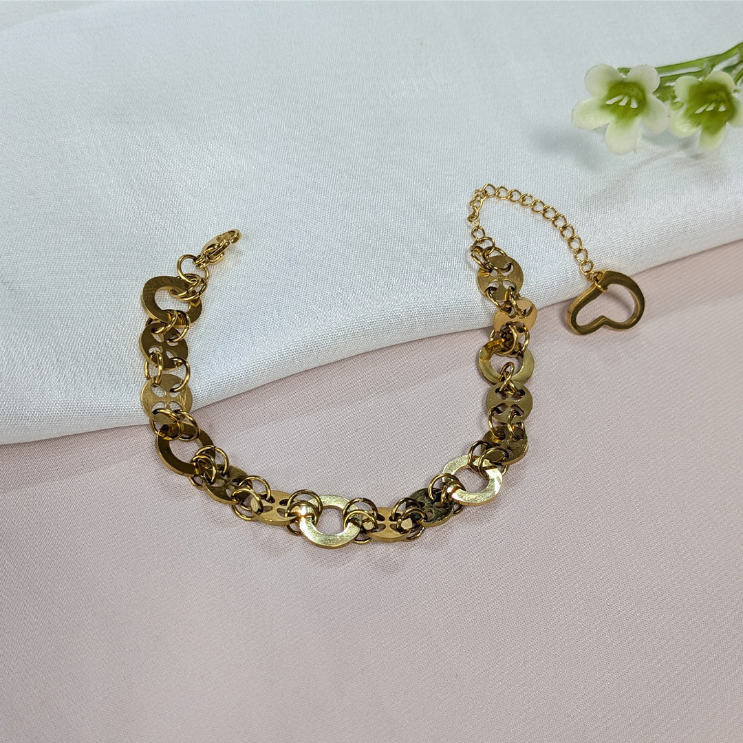 Elegant Cosmic Interlink Designer Bracelet For Girls & Women (Anti-Tarnish)