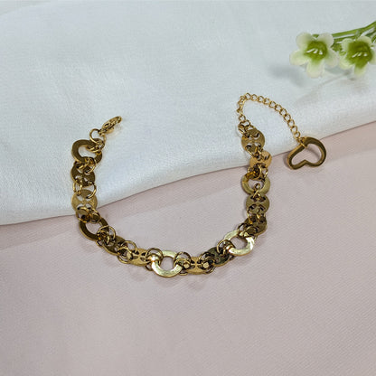 Elegant Cosmic Interlink Designer Bracelet For Girls & Women (Anti-Tarnish)