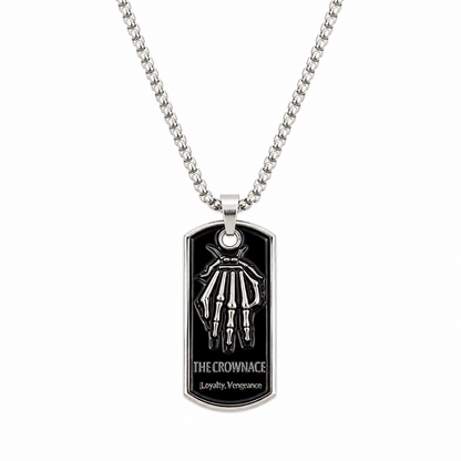 Black Skeleton Hand Design Pendant for Men & Boys