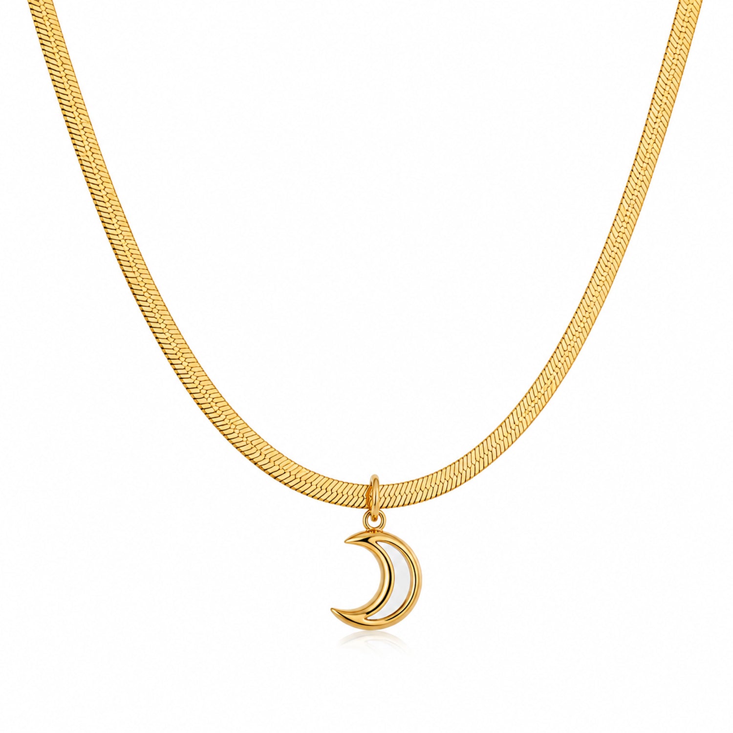 Crescent Moon Pendant For Girls & women