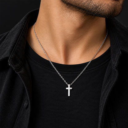 Trendy Holy Bible Nail Cross Mini Pendant For Men & Boys