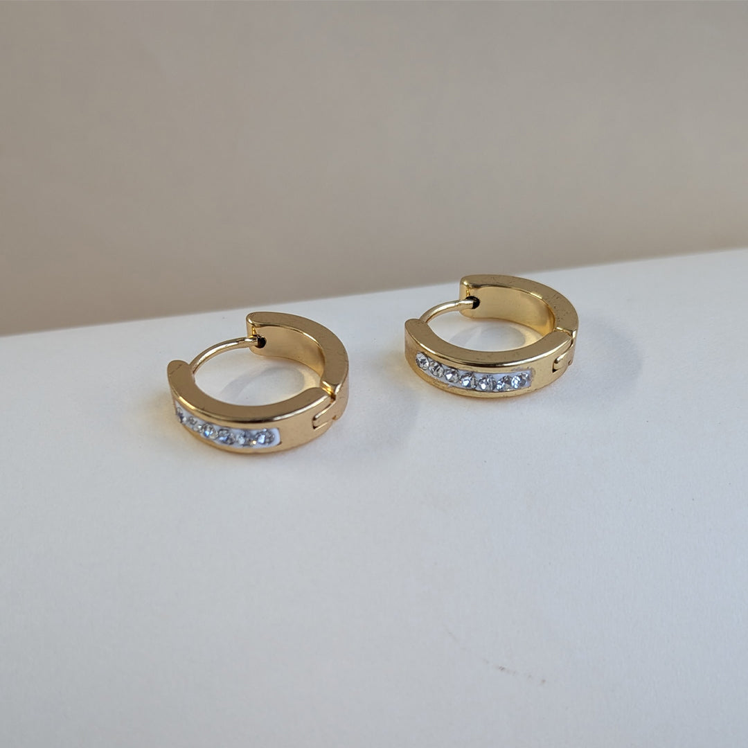 Golden Bloom Trio Set Of Earrings For Girls & Women