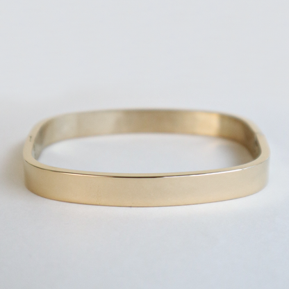 18K Gold Plated Modern Square Style Bracelet for Men