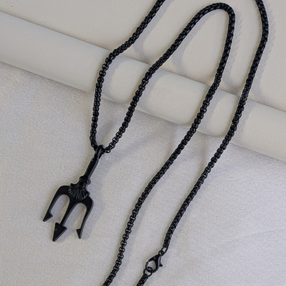 Poseidon Trident Pendant For Men