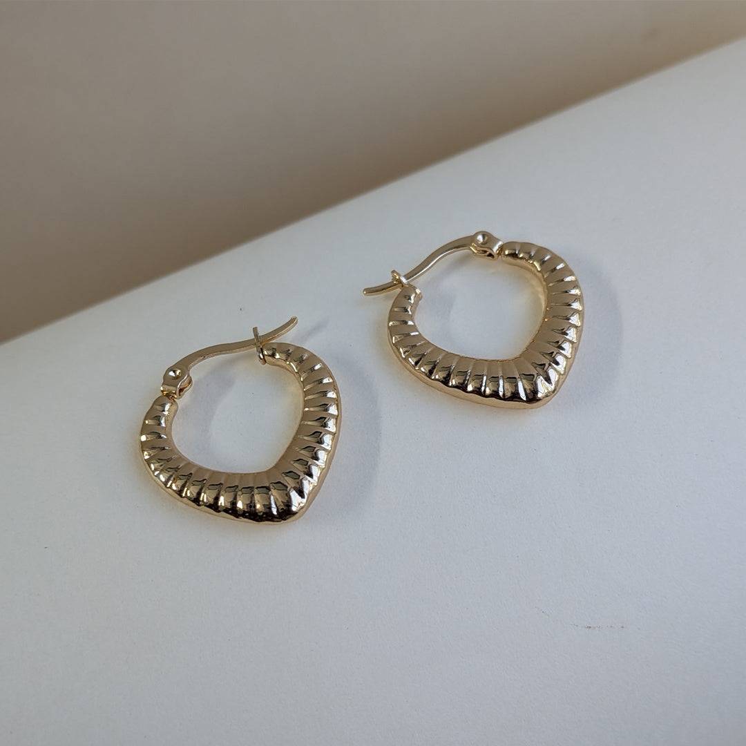 Golden Radiance Trio Of Earrings For Girls & Women