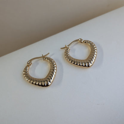 Golden Radiance Trio Of Earrings For Girls & Women