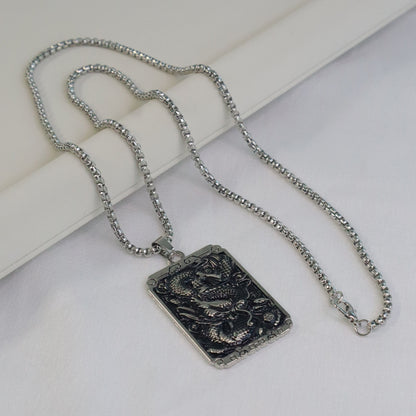 Dragon Guardian Pendant for Men
